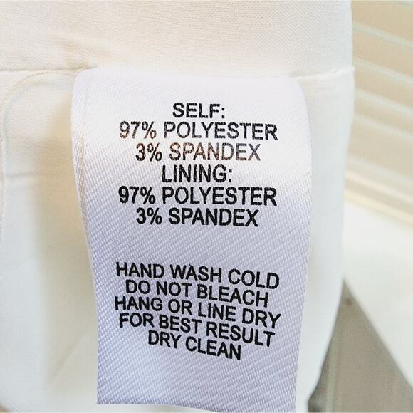 LULUS WHITE SILK LIKE BELTED LINED NEW DRESS SIZE SMALL - Picture 7 of 7